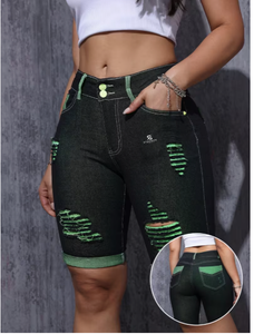 <b>Women's</b> High Waist Eco-Friendly Quick Dry <b>Compression</b> <b>Shorts</b> Hip Lift Polyester Spandex Gym Fitness Yoga Running 2026 - Product Image 3