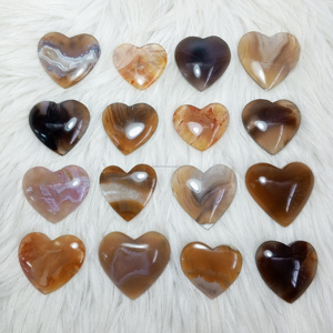 Venta al por mayor 30-50mm Natural Timor Jasper cabujón de alta calidad Indonesia ágata piedras preciosas para artesanía curación colección de cristal - Product Image 3