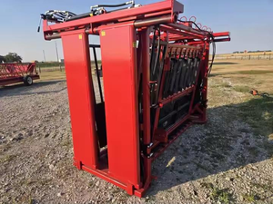 Système de soins hydrauliques pour bétail Titan West Heavy Duty, neuf, durable, comprenant acier et aluminium, haute efficacité. - Product Image 3