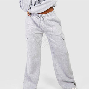 Plus Size Polyester / Cotton Made Women Crop Top Tracksuits Pakistan Made Best Price Women Crop Top Tracksuits - Product Image 5