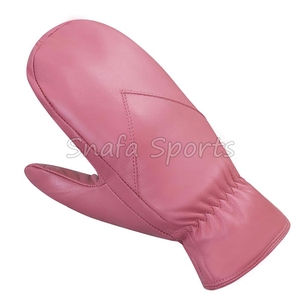 Mitaines en cuir véritable de qualité supérieure pour l'hiver, fabriquées au Pakistan, mitaines en cuir multifonctionnelles - Product Image 5