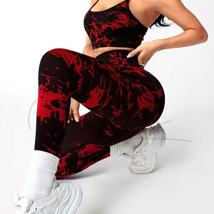 High quality Acid wash legging New Arrival Women Acid wash legging Pakistan Made Women Slim Fit Women Acid wash legging - Product Image 2