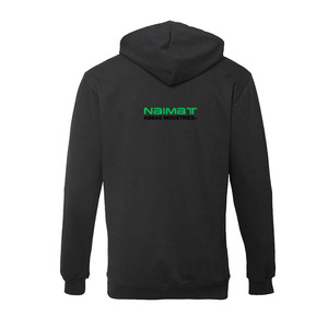 Chaqueta con Capucha de Forro Polar, Estilo Moderno y Minimalista, para Hombre, Cierre Frontal Completo, Bolsillos Profundos, Color Sólido, Ropa Deportiva Abrigada - Product Image 4