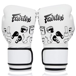 ถุงมือชกมวย Fairtex แบบปรับได้ พิมพ์ลายดิจิตอลตามสั่ง OEM พร้อมสายรัดปรับระดับได้ จับกระชับมือ ใช้งานสะดวก - Product Image 4