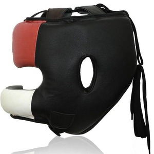 Wholesale Custom Made <b>Head</b> Guard Made By 100 % Genuine Leather With Customization Of Logo And Labels <b>Head</b> Guard For Adults - Product Image 4