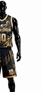 <b>White</b> Stitch <b>Women's</b> Basketball <b>Shorts</b> Sleeveless Crew Neck Sublimated Print Breathable Spandex/Nylon Athletic Fit Custom - Product Image 5