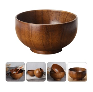 Bol de service en bois d'acacia 100% naturel avec preuve de fuite bol de soupe bol de Marketing élevé utilisation pour la maison hôtel et Restaurant - Product Image 5