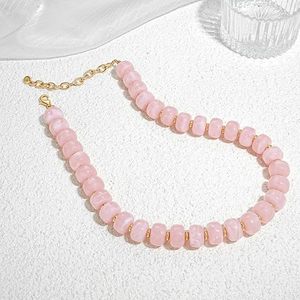 สร้อยคอเรซิ่นดีไซน์เก๋ทำมือสำหรับผู้หญิง- ALTAMASH CRAFT เครื่องประดับแฟชั่น กันน้ำ จัดส่งรวดเร็ว - Product Image 1