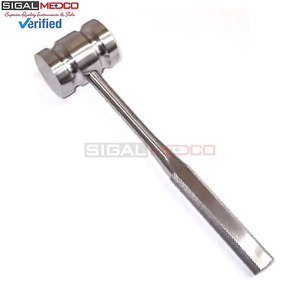 Maillet à os lourd 32 OZ Instruments orthopédiques médicaux Procédures chirurgicales Gestion des fractures Fabricant en gros - Product Image 5