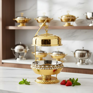ถาดอุ่นอาหารสำหรับจัดเลี้ยง ดีไซน์หรูหรา คุณภาพสูง - Product Image 3