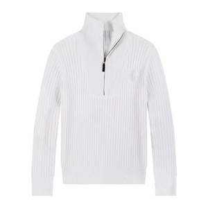 <b>Men</b>/Women Breathable 100% Acrylic Turtleneck <b>Sweaters</b> Warm Autumn Winter Knitted Pullovers Solid Color Long Sleeve Tops Casual - Product Image 2