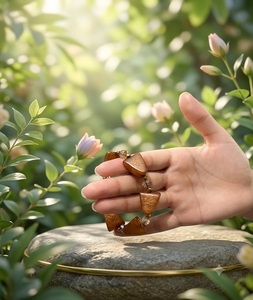 กำไลข้อมือเรซิ่นใสสีสันสดใสทรงหนา ปี 2025 สไตล์โบฮีเมียน ทำมือ รูปทรงปรับแต่งได้ FS International Uttar Pradesh Fashion - Product Image 3