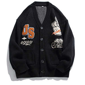 Gilet et pull sans manches en jacquard chenille pour homme, personnalisé OEM, respirant, séchage rapide, avec poches boutonnées - Product Image 3