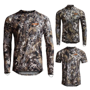 Vêtements de chasse personnalisés OEM, vêtements de chasse camouflage printemps pour hommes, vêtements de chasse sportifs, chemises à manches longues - Product Image 2