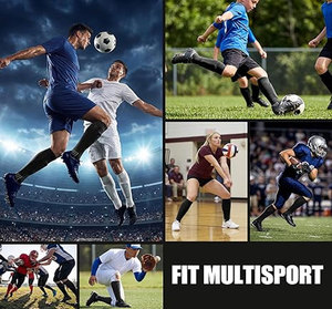 Calcetines Deportivos Negros hasta la Rodilla, Duraderos, Transpirables, Cómodos, Multideportivos, Fáciles de Limpiar, para Todas las Estaciones - Product Image 5
