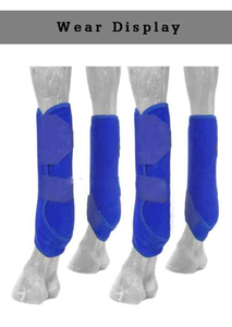 Botas Protectoras de Tendones para Caballos, Forradas de Neopreno, Personalizables al por Mayor, Accesorios de Moda para Exteriores - Product Image 6