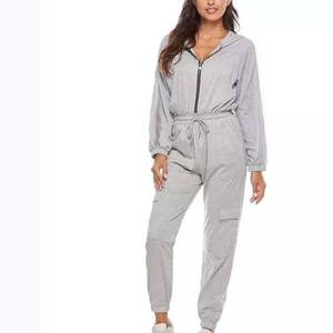 Women Plus Size Solid Tracksuits New Arrivals Stylish 2-Piece Cotton Jogging Set for Fitness & Winter Lightweight fabric - Product Image 5
