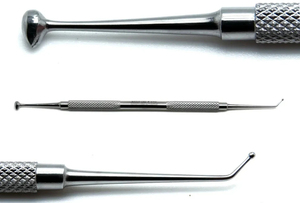Pulidor Dental de Bola 27/29 Manual de Acero Inoxidable Reutilizable Grado A+ Acabado Satinado CE para Hueso y Puente BBI-459 Clase I - Product Image 6