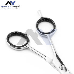 Ciseaux de coiffure professionnels, ciseaux de coupe de cheveux pour barbier, lames en acier inoxydable, design ergonomique - Product Image 4