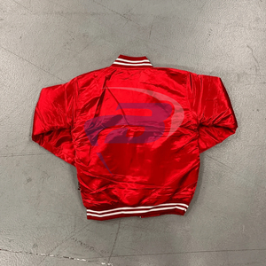 Delta |   Sigma |   Veste en satin réversible Theta Sorority, personnalisable avec des lettres grecques de la fraternité, veste bomber en satin brodée - Product Image 2