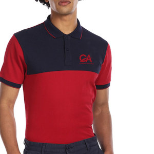 Camiseta Polo para Hombre de Alta Calidad al por Mayor, Camiseta Polo 100% Algodón, Logotipo Personalizado, Polo Liso de Manga Corta para - Product Image 1