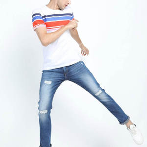 T-shirt pour homme en coton de haute qualité, nouveau design, personnalisable, coupe ajustée, disponible en différentes couleurs - Product Image 2