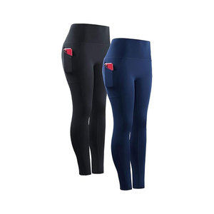 Women Body Fit Gym <b>Leggings</b> with Custom Logo Breathable Yoga Pants for Running Workout and Activewear - Product Image 2