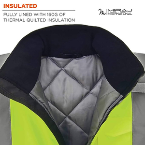 With Own Logo New Trendy Good Supplier Windproof Custom Waterproof <b>High</b> <b>Visibility</b> Reflective Safety <b>Jackets</b> For Wholesale Rate - Product Image 4