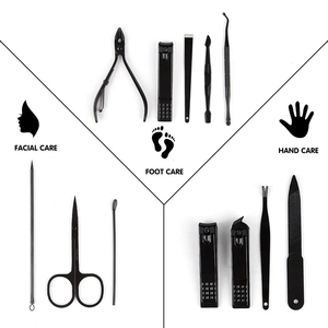 Kit de Soins des Ongles : Coupe-ongles, Ciseaux, Outils de Manucure et Pédicure - Product Image 3