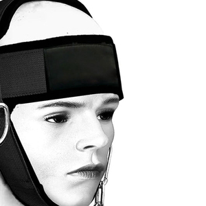 Harnais de tête unisexe portable en néoprène respirant antidérapant de qualité supérieure pour la musculation et le renforcement du cou - Product Image 5