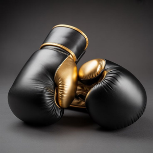 Gants de boxe en cuir personnalisés professionnels pour l'entraînement de boxe - Product Image 1