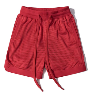 Pantalones Cortos de Baloncesto Personalizados al por Mayor para Hombre, de Malla de Poliéster Grueso para Sublimación, con Logotipo - Product Image 3