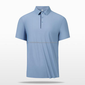 Camiseta de Manga Corta para Hombre, Estilo Informal de Negocios, Holgada, con Estampado, Estilo Jersey sin Costuras para Camisa Polo - Product Image 2