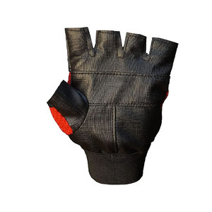 Gants de sport en cuir demi-doigts de qualité professionnelle avec support de poignet réglable et grip antidérapant pour entraînement intensif unisexe - Product Image 3