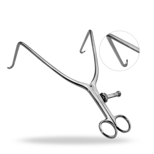 Rétracteur Zelpi 90 18cm pour neurochirurgie, rétracteur chirurgical de la colonne vertébrale pour la rétraction des tissus profonds - Product Image 1