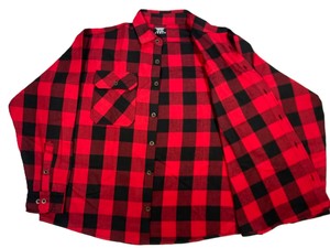 Camisa de Franela Casual para Hombre, Personalizada al por Mayor, Camisa a Cuadros de Algodón Suave |   Camisa de Franela a Cuadros con Botones para Senderismo al Aire Libre - Product Image 4