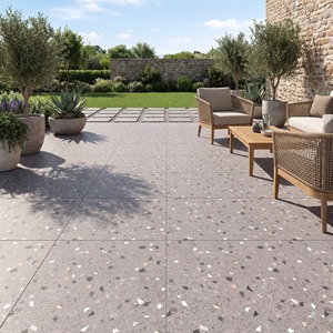 Carreaux de porcelaine contemporains 600x600mm, couleur 3002, antidérapants, pour revêtement mural et de sol extérieur, pour maisons, appartements, commerces et écoles - Product Image 5
