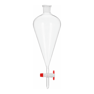 กรวยแยกสารแก้วโบโรซิลิเกต SciLab ขนาด 2, 3 และ 5 ลิตร พร้อมจุก PTFE สำหรับใช้ในห้องปฏิบัติการและอุตสาหกรรม - Product Image 1