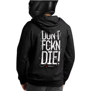 Sweat à capuche en polaire pour moto sur mesure pour hommes, renforcé en fibre d'aramide, pour motards, course urbaine, protection, sweat à capuche en polaire pour la conduite - Product Image 3