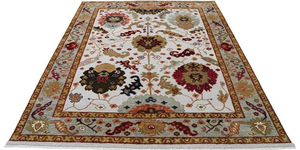 พรมขนสัตว์ทอมือแบบขายส่ง ลายเปอร์เซียและอูชัก พรมโอเรียนเต็ลทำมือ |   พรมปูพื้นแบบคลาสสิควินเทจ ตัดเย็บแบบคัทพายล์ ขั้นต่ำ 1 ผืน - Product Image 6