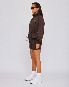 Conjunto Corto de Chaqueta y Pantalones Cortos Cortavientos para Mujer, Ropa Deportiva Ligera y Cómoda - Product Image 2
