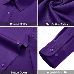 Camisas de Algodón para Hombre a la Moda, Mejor Material, Precio al por Mayor, Camisas de Algodón para Hombre, Corte Holgado, Estilo Diario Elegante - Product Image 6