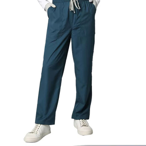 High Quality Men's Medical Scrub <b>Set</b> Stretch V-Neck Nursing Uniform Hospital Dental Clinic Workwear Wholesale <b>Doctor</b> Scrubs Suit - Product Image 6