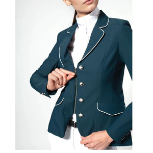 New Ladies Women Horse Riding Jacket <b>Long</b> Sleeve Equestrian <b>Coat</b> <b>Lightweight</b> Breathable Comfortable Waterproof Riding Apparel - Product Image 6