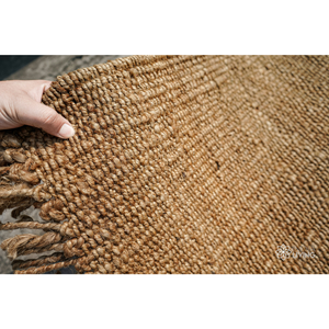Tapis d'appoint en jute naturelle RTS, tapis en jute tissé à la main, matériau en jute directement de l'usine pour la vente en gros OEM - Product Image 5