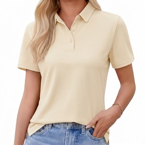 Camiseta Polo para Mujer, Corte Deportivo, Transpirable, Ecológica, Cómoda, Manga Corta, Fabricante de Camisetas Polo de Golf - Product Image 3