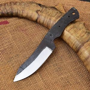 Hojas de Cuchillo Bushcraft de Acero de Alto Carbono Hechas a Mano con Borde Recto para Fabricación OEM y Personalización DIY - Product Image 1