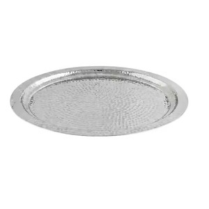Featured Collection Twin Set Rectangular Flat Platter <b>Side</b> Rail Handles Stainless Steel Serving <b>Tray</b> For Restaurant <b>Tables</b> <b>Tray</b> - Product Image 2