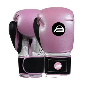 Guantes de Boxeo Profesionales Hechos a Medida, Guantes de Boxeo de Cuero PU, Guantes de Boxeo para Entrenamiento de Combate - Product Image 1