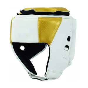 Protège-tête de boxe à double anneau, conception personnalisée, prix d'usine, double qualité supérieure, matériau en cuir durable, service OEM - Product Image 2